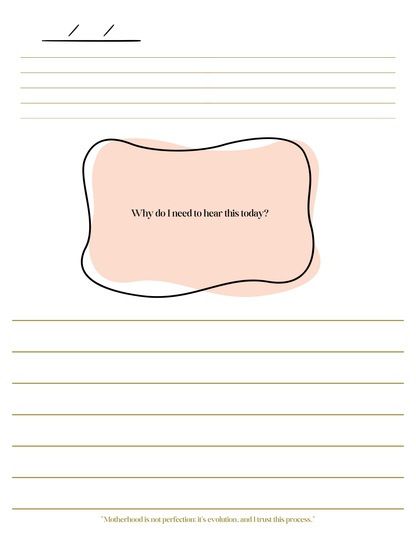 Mother-Lovin' Puberty Companion Journal